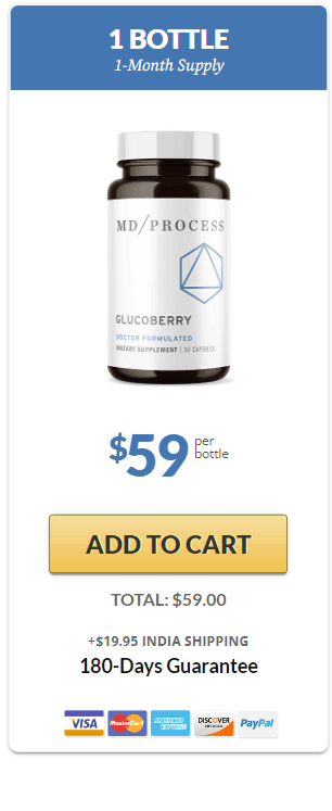 glucoberry 1 bottle